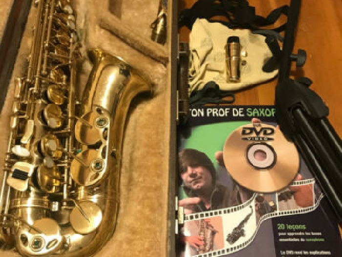 Saxophone Selmer Série II en très bon état avec étui et accessoires - saxo sax