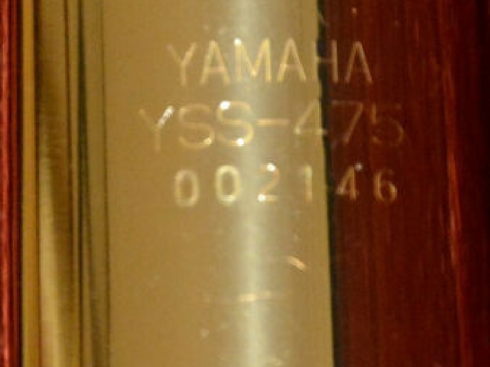 Saxophone Alto YAMAHA yss-475 série 002146