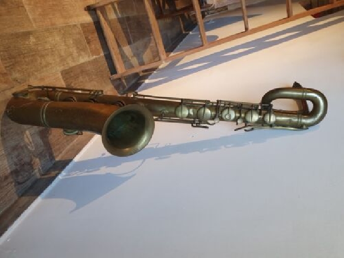 Saxophone Pelisson Frere & Cie ALTO de collection de Fanfare de Mairie Française