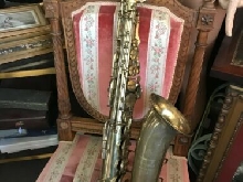 Ancien saxophone alto E Beaugnier Mantes près Paris Fabrication Artistique
