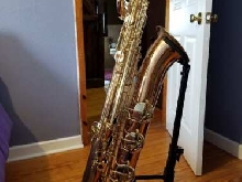 Professional Yanagisawa baritone saxophone B-992 with low A